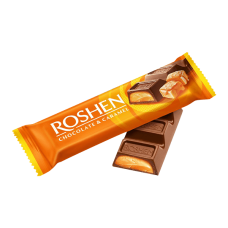 Roshen - Milk Chocolate Bar with Caramel Filling 30g