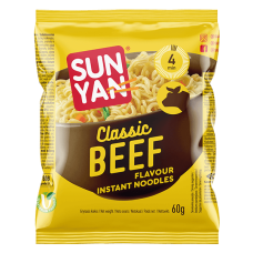 Sun Yan - Instant Noodles Beef Flavour 60g