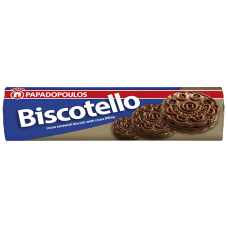 Papadopoulos - Biscotello Chocolate Sandwich Biscuits 200g