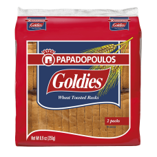 Papadopoulos - Goldies Wheat Rusks 255g