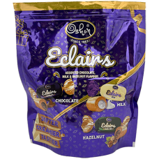 Oshon - Eclairs Mix Chocolate Milk&Hazelnut Flavour Sweets 600g
