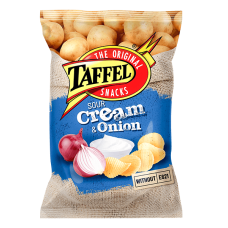 Taffel - Chips Sour Cream and Onion 130g