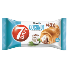 7 Days - 7D Croissant Double Max Cacao and Coconut 80g