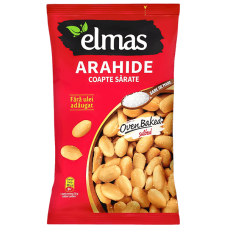 Elmas - Salted, Roasted & Peeled Peanuts / Arahide Coapte si Sarate 50g