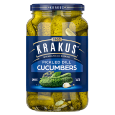 Krakus - Pickled Dill Cucumbers 670g Glass Jar