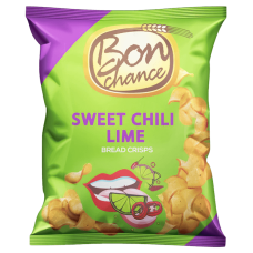 Bon Chance - Bread Chips Sweet Chili and Lime Flavour 120g