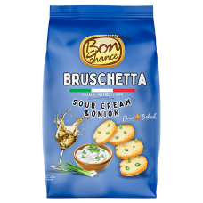 Bon Chance - Bruschetta Chips with Sour Cream and Onion 70g