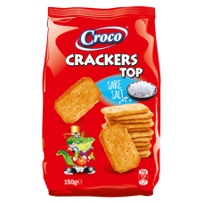 Croco - Crackers Top Salt 150g