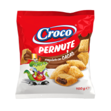 Croco - Cereal Pillows with Cocoa Filling 100g