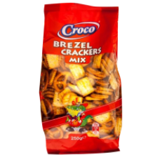 Croco - Mix Brezel Crackers 250g