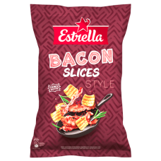 Estrella - Crispy Wheat Snacks with Taste of Bacon 110g