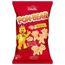 Estrella - Pom Bear Crispy Potato Snacks with Salt 65g