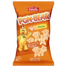 Estrella - Pom Bear Crispy Potato Snacks with Taste of Cheese 65g
