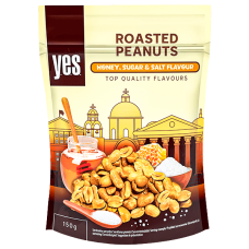 Y.E.S. - Roasted Peanuts with Honey Sugar and Salt Flavor 150g