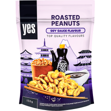 Y.E.S. - Roasted Peanuts with Soy Sauce Flavor 150g