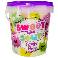 Sweet and Sour Candy Floss 50g