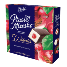 Wedel - Marshmalow Sweets with Cherry Jelly in Dark Chocolate 340g