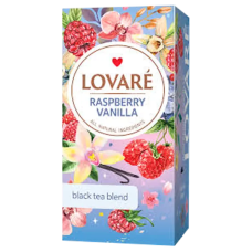 Lovare - Raspberry Vanilla Blend Based on Black Tea 24x2g