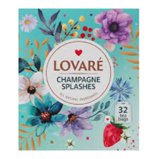Lovare - Tea Set Splashes of Champagne 32x2g
