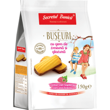 Secretul Bunicii - Rolls with Raspberry Jam and Frosting 400g