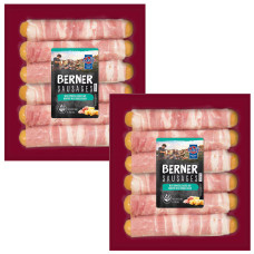 Wolf berner sausages 2x500g (1000g) 