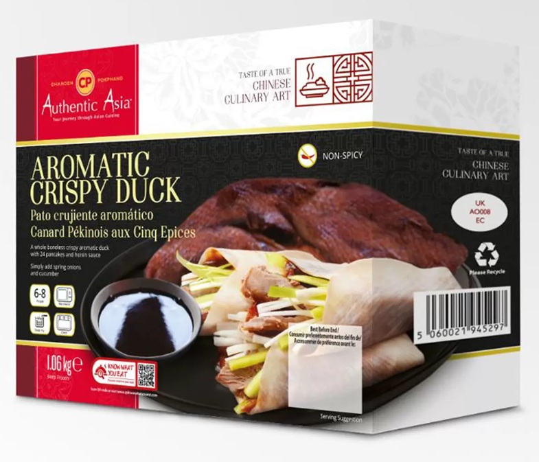 Authentic Asia Aromatic Crispy Duck 1.06 kg  FROZEN