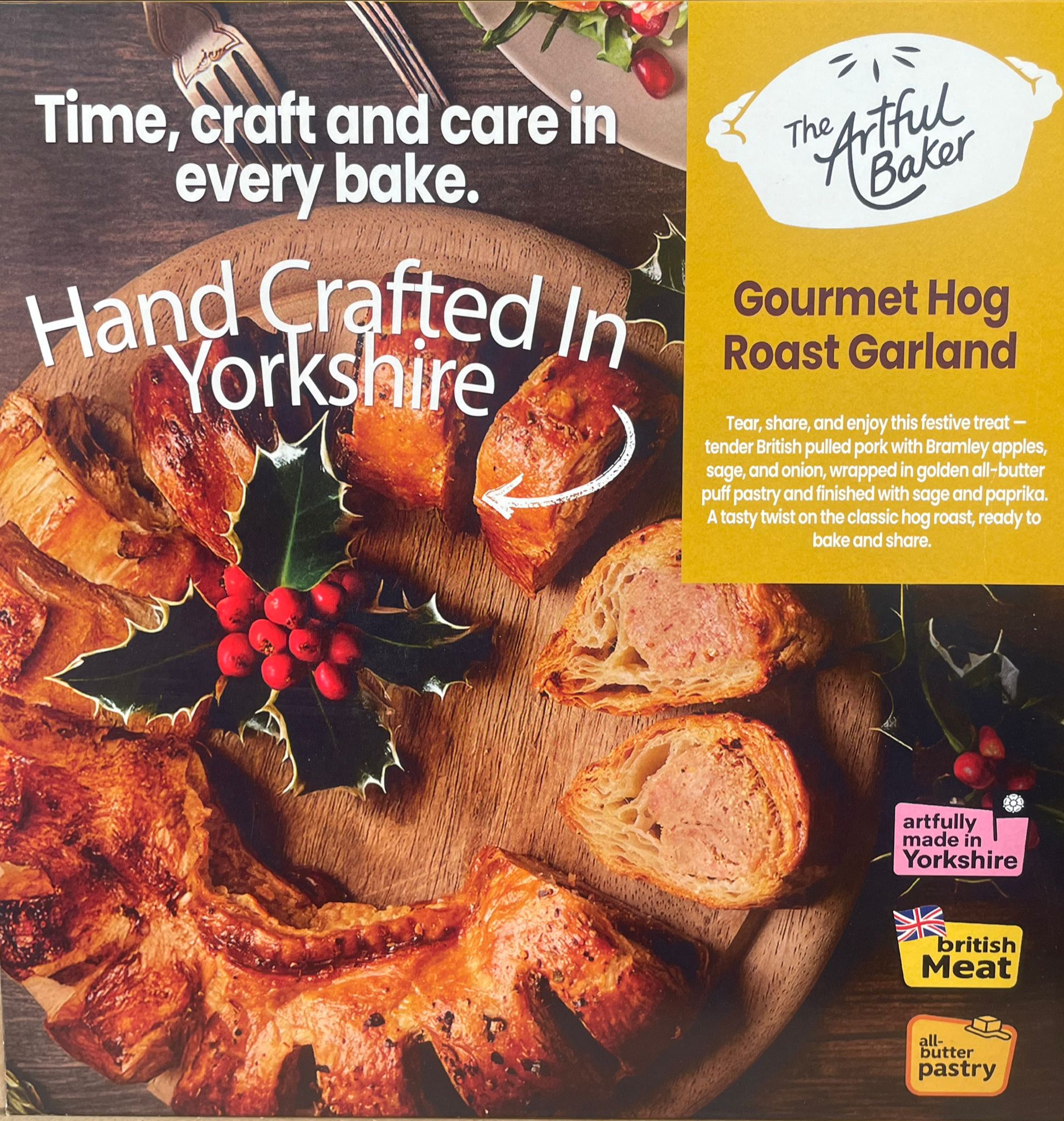 Gourmet Hog Roast Garland 900g  FROZEN