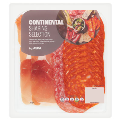 ASDA Continental Sharing Selection 100g
