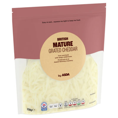 ASDA Mature Grated Cheddar 250g