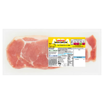 JUST ESSENTIALS by ASDA Smoked Back Bacon