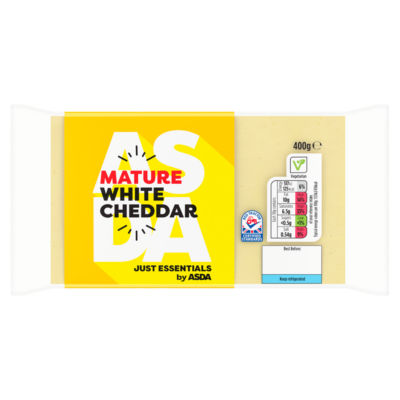 JUST ESSENTIALS by ASDA Mature White Cheddar Cheese