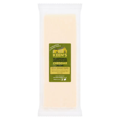 Keen's Traditional Unpasteurised Mature Cheddar 180g
