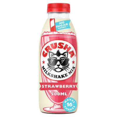 Adnams Strawberry Flavour Milkshake Mix 500ml