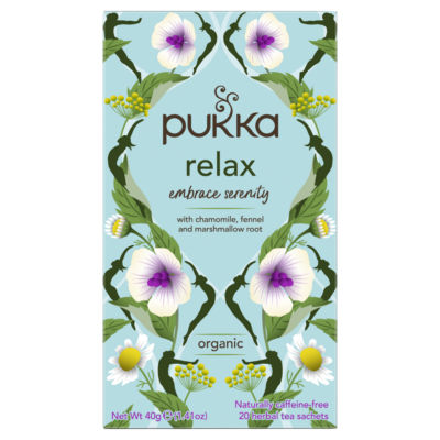 Pukka Relax 20 Organic Herbal Tea Bags