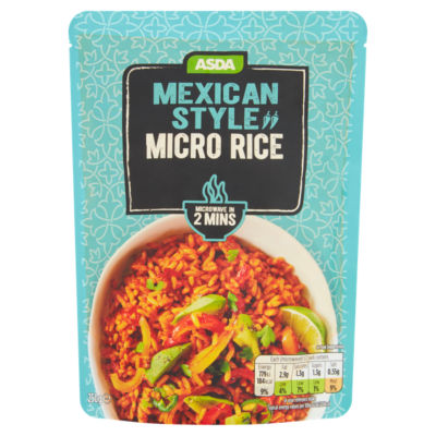 ASDA Mexican Style Micro Rice