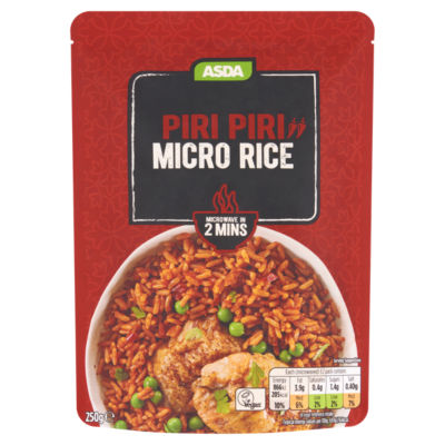 ASDA Piri Piri Micro Rice