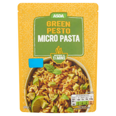 ASDA Green Pesto Micro Pasta