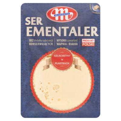 Mlekovita Ementaler Cheese Slices
