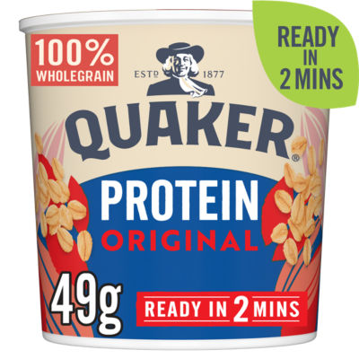 Quaker Protein Original Porridge Pot 49g