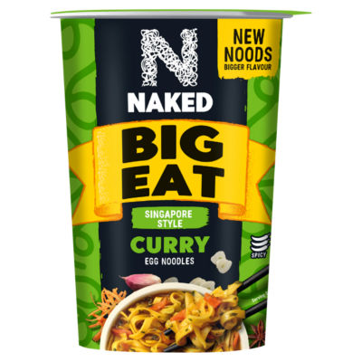 Naked Big Eat Noodle Singapore Style Curry