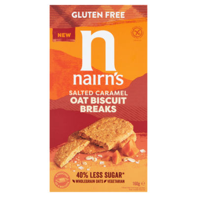 Nairn's Salted Caramel Oat Biscuit Breaks