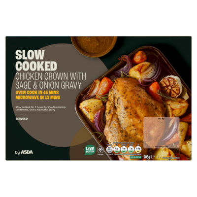 ASDA Flavourful Chicken Crown with Sage & Onion Gravy