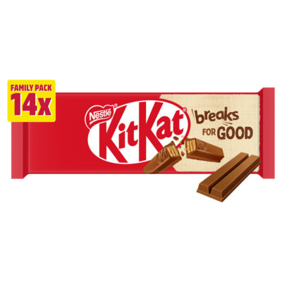 Kit Kat 2 Finger Milk Chocolate Biscuit Bars Bumper Multipack