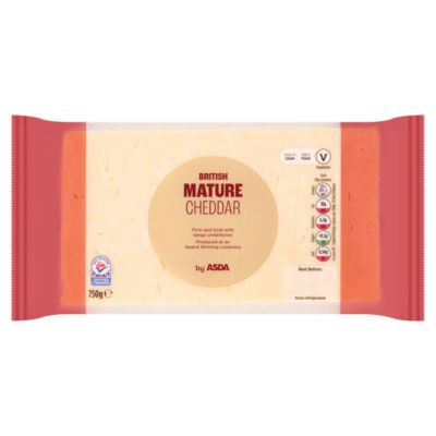 ASDA British Mature Cheddar 750g