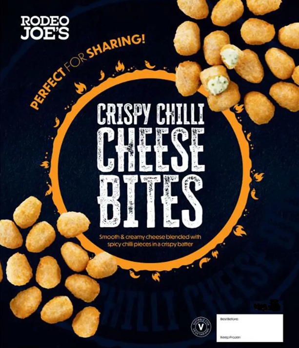 Crispy Chilli Cheese Bites 1.6kg  FROZEN