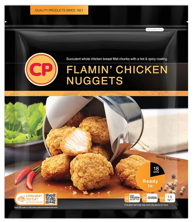 Flamin' Chicken Nuggets 1.5kg  FROZEN