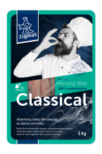 Zigmas - Classic Smoked Herring Fillet in Oil 1kg