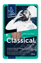 Zigmas - Classic Smoked Herring Fillet in Oil 240g