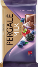 Pergale - Milk Chocolate with Wild Berry Filling 100g