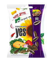 Y.E.S. - Roasted sunflower seeds with spices (cheese flavour) 90g